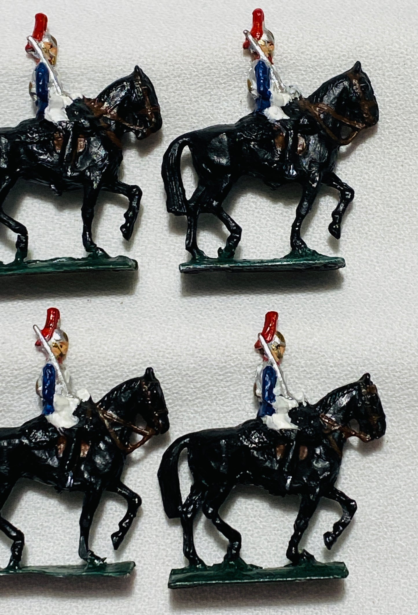 X - SAE 30mm British Household Cavalry Horse Guards #70 Lead Soldiers Union S Africa