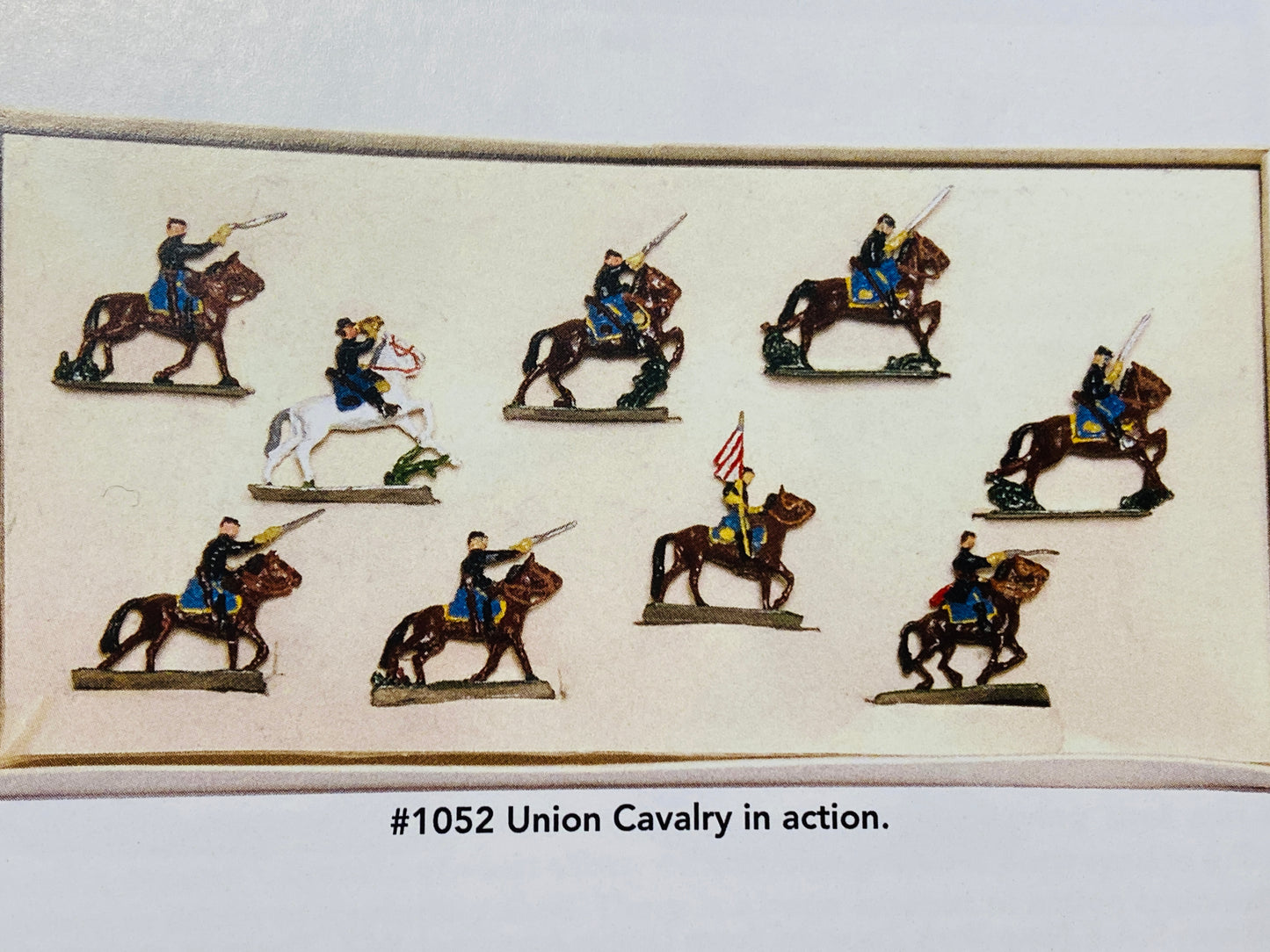 X- SAE 30mm American Civil War Federal Cavalry Soldiers